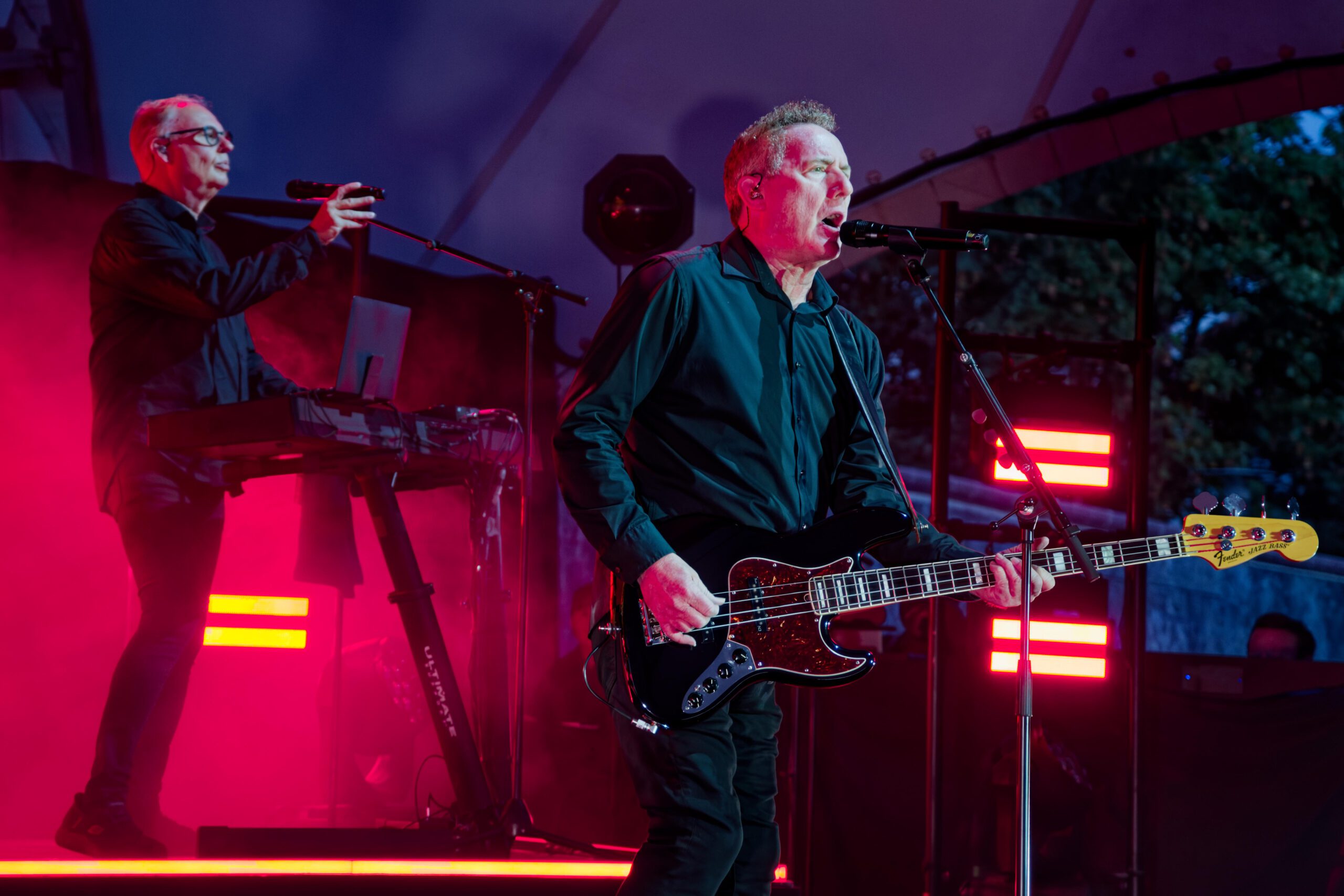 Orchestral Manoeuvres in the Dark: Andy McCluskey und Paul Humphreys in Hanau | © rabirius